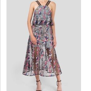 Self portrait midi Dress